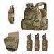 Бронежилет тактичний Spartan. Плитоноска з підсумками M-WIN GEN.2 Multicam M-L 1012 фото 1