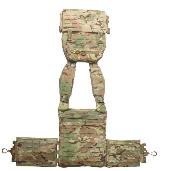 Бронежилет тактичний. Плитоноска M-WIN GEN.2 Multicam M-L 1002 фото