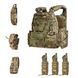 Бронежилет тактичний Phantom. Плитоноска з підсумками M-WIN GEN.2 Multicam M-L 1122-M-L фото 1