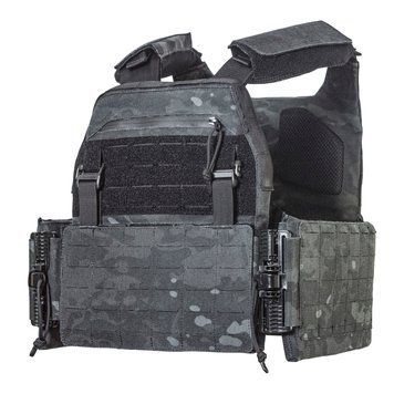 Бронежилет тактичний. Плитоноска M-WIN GEN.2 Black Multicam M-L 1003 фото