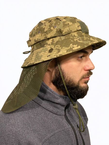 Панама тактична універсальна M-WIN R3 Rip-stop pixel sunshade 5081 фото