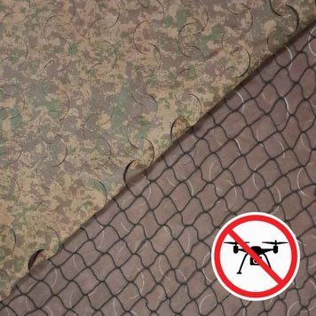 Антидронова маскувальна сітка Хижак AD000Kh фото