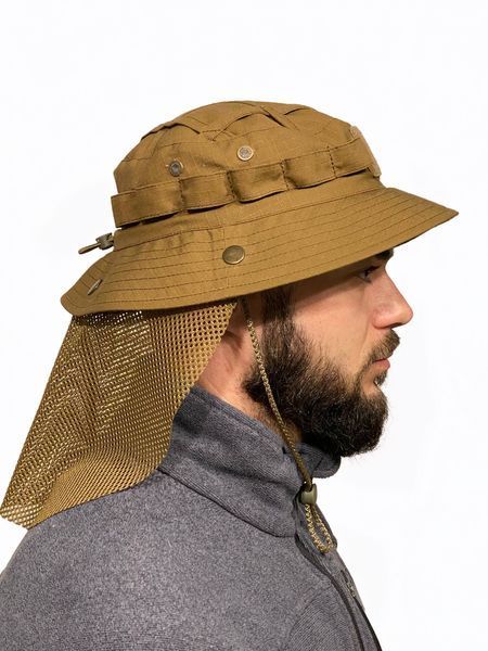Панама тактична універсальна M-WIN R3 Rip-stop coyote sunshade 5084 фото