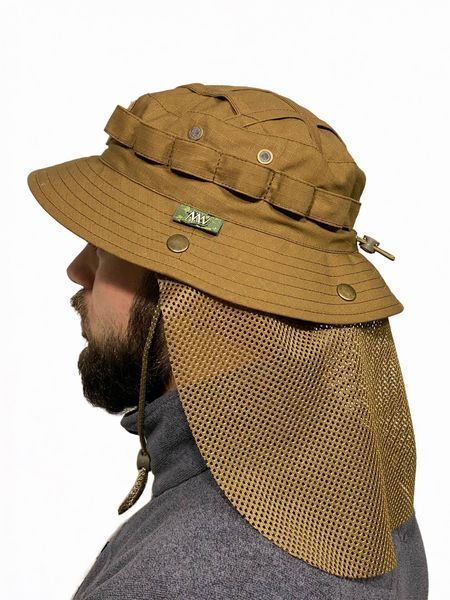 Панама тактична універсальна M-WIN R3 Rip-stop coyote sunshade 5084 фото
